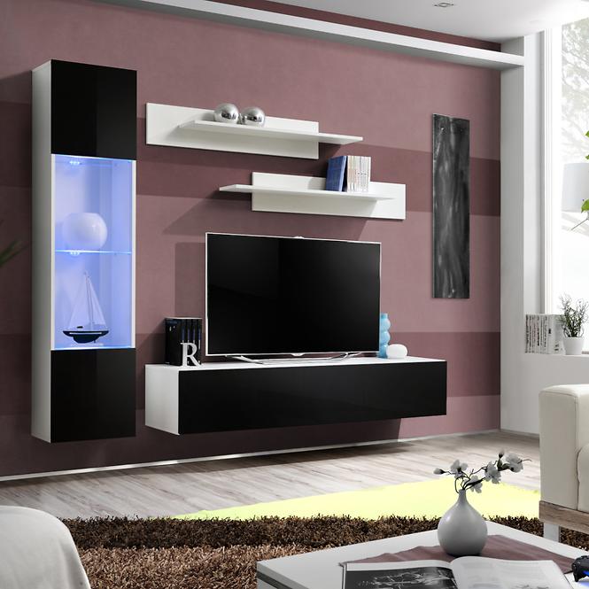 Wandeinheit G+Glas Schwarz /Weiß Ws Fy G3