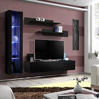 Wandeinheit G+Glas Schwarz Zz Fy G2