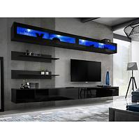 Wandeinheit I+Glas Schwarz Zz Fy I2
