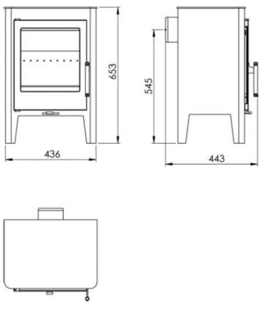 Kaminofen Skara 5.9KW Eco Design