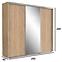 Schrank Aniela A25 250 Spiegel/Kraft Golden,2
