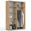 Schrank Blanka A20 150 Craft Golden,3