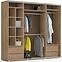 Schrank Wanda A23 250 Bienenwabe Craft Golden/Weiß,3