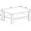 Couchtisch Livinio L13 Weiß glänzend,2