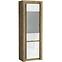 Vitrine Livinio L4 Ribbeck/weiß glänzend