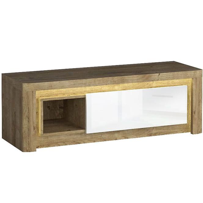 Tv Tisch Livinio L10 Ribbeck/Weiß Glänzend