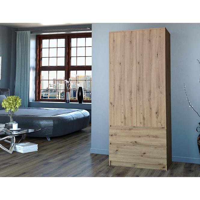 Schrank Ss-90 Eiche Artisan