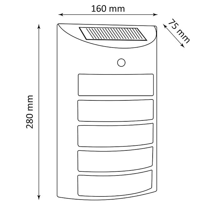 Lampe Saffo 315564 PIR
