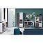 Schrank Joker 2 80 Weiß / Graphit / Grau / Lefkas Eiche,9