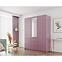 Schrank Bali D3 Pflaume/Spiegel,4