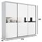 Schrank Daria A27 Spiegel 0,25 - Weiß,2