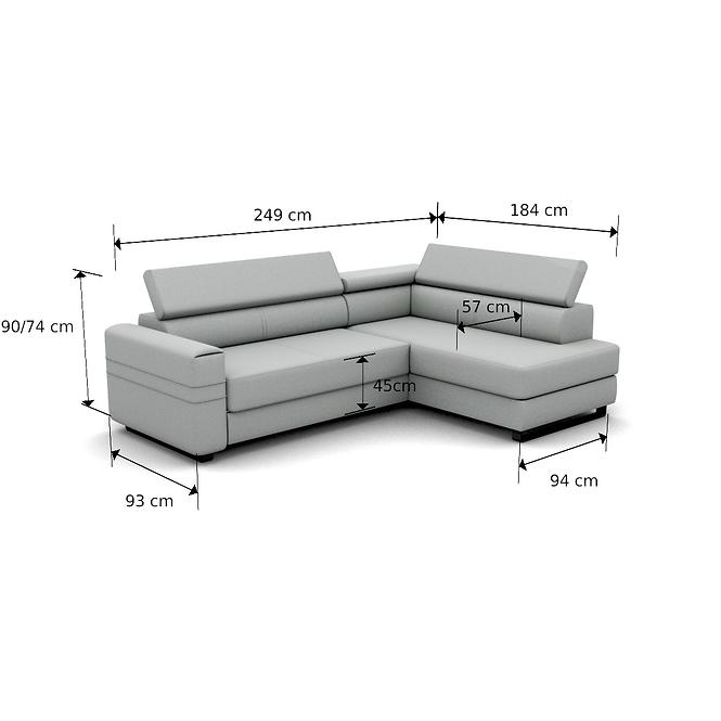 Ecksofa  Livio P Evolution 15