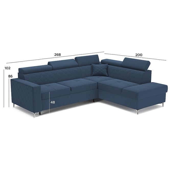 Ecksofa Gloss P Kronos 9