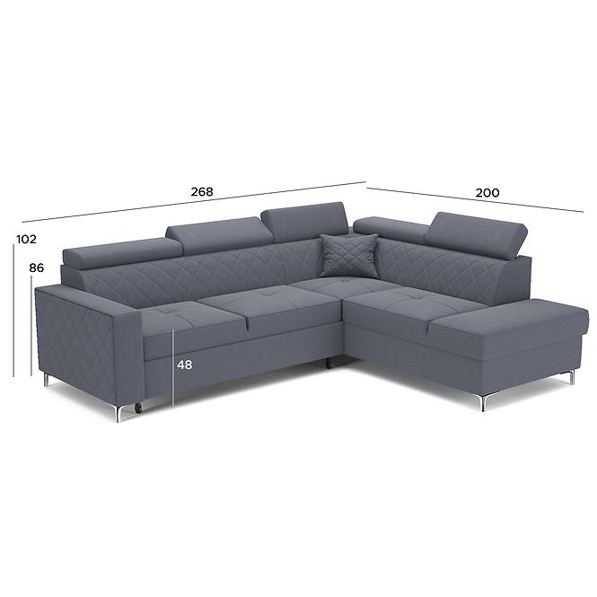 Ecksofa Gloss P Paros 6