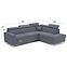 Ecksofa Gloss P Paros 6,5