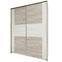 Schrank 180cm Milana Oak Grey Craft/Oak White Craft