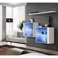 Kommode+Regal Switch Sb III Led Weiß