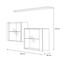 Kommode+Regal Switch Sb III Led Wotan/Grafit,2