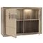 Kommode 2d Tiziano Tzk22b Eiche Antik / Beige Glanz,2