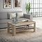Couchtisch Tiziano Flot12 Eiche Antik / Beige Glanz,3
