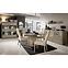 Couchtisch Tiziano Flot12 Eiche Antik / Beige Glanz,7