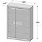 Schrank P Tiziano Tzs52rb Eiche Antik / Beige Glanz,4