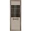 Vitrine  Tiziano 74 Tzv71lb Eiche Antik / Beige Glanz,2
