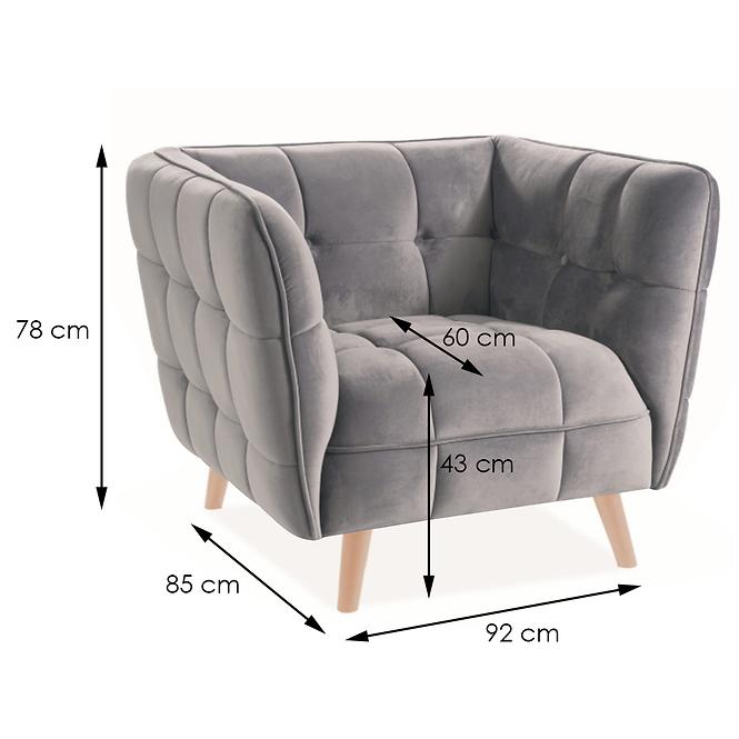 Sessel Dijon Riviera 91/natural 