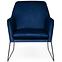 Sessel Milan Bluvel 86/Schwarz