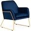 Sessel Milan Bluvel 86/golden,2