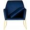 Sessel Milan Bluvel 86/golden,5