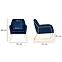 Sessel Milan Bluvel 86/golden,8