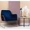 Sessel Milan Bluvel 86/golden,9