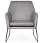 Sessel Milan Bluvel 14/Beine schwarz