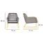 Sessel Milan Bluvel 14/golden,7