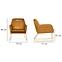 Sessel Milan Bluvel 68/golden,8