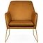 Sessel Milan Bluvel 68/golden