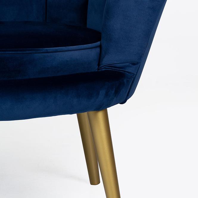 Sofa Tristan Bluvel 86/golden