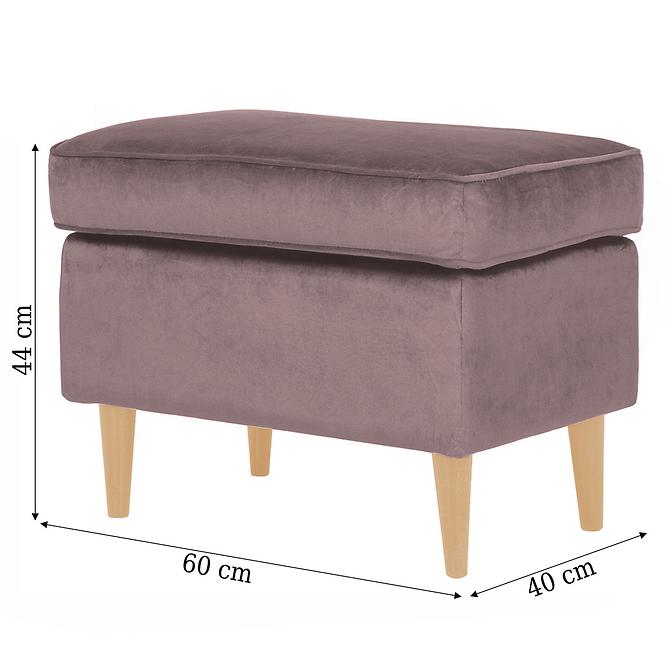 Hocker Royal Bluvel 91/natural