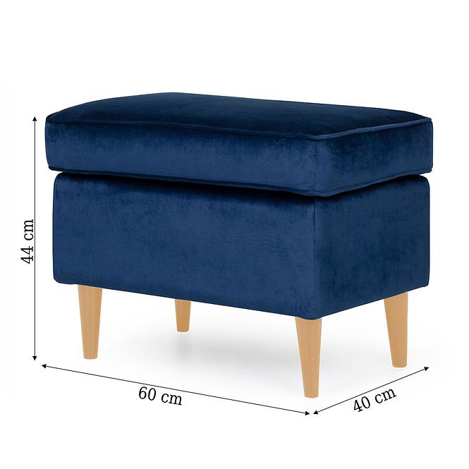 Hocker Royal Bluvel 86/natural