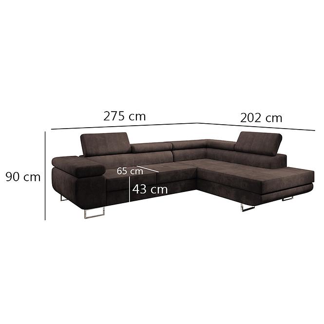Ecksofa Lotus L rechts Kronos 06