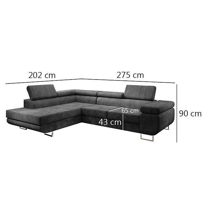 Ecksofa Lotus L links Kronos 34