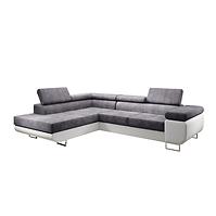 Ecksofa Lotus L links Kronos 22+Madryt 120