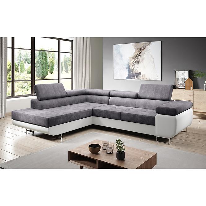 Ecksofa Lotus L links Kronos 22+Madryt 120