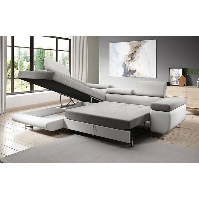 Ecksofa Lotus L links Orinoco 21+Madryt 120