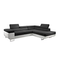 Ecksofa Lotus L rechts Orinoco 100+Madryt 120
