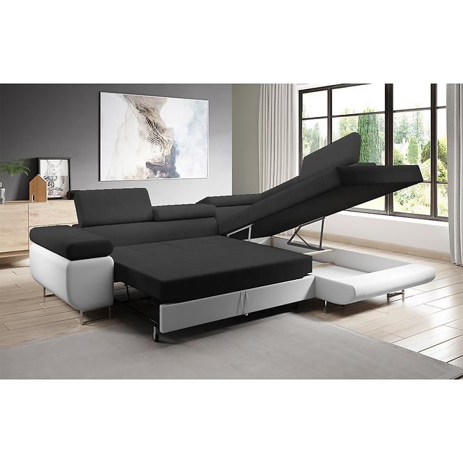 Ecksofa Lotus L rechts Orinoco 100+Madryt 120