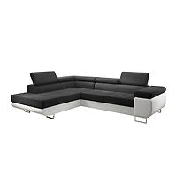 Ecksofa Lotus L links Orinoco 100+Madryt 120