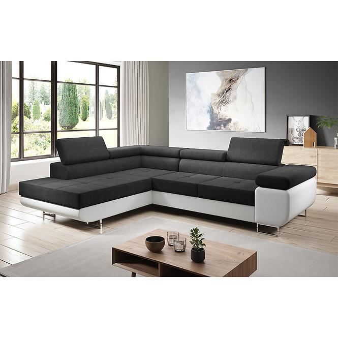 Ecksofa Lotus L links Orinoco 100+Madryt 120