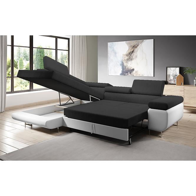 Ecksofa Lotus L links Orinoco 100+Madryt 120